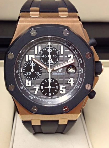 ROYAL OAK OFFSHORE CHRONOGRAPH ROSE GOLD