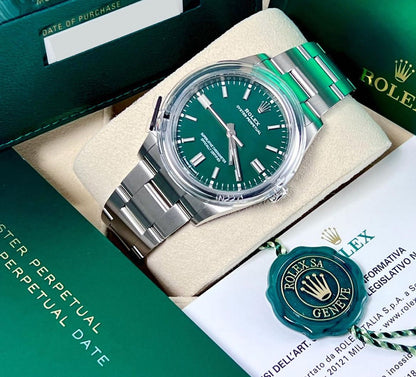 OYSTER PERPETUAL GREEN