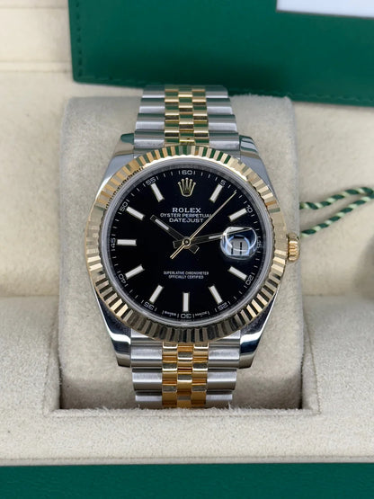 DATEJUST JUBILEE BLACK & GOLD