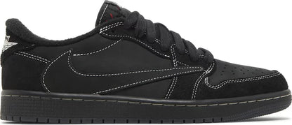 Travis Scott x Air Jordan 1 Low OG SP 'Black Phantom' Sneakers for Men