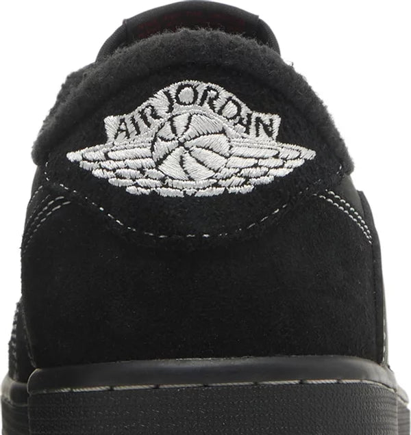 Travis Scott x Air Jordan 1 Retro Low OG 'Black Phantom' for Kids