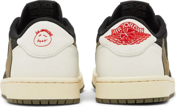 Travis Scott x Wmns Air Jordan 1 Retro Low OG 'Olive' for Kids