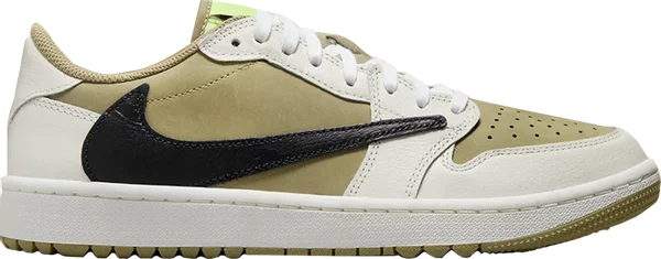 Travis Scott x Air Jordan 1 Low Golf 'Neutral Olive' 2023