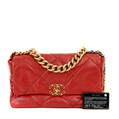 Chanel 19 Red Lipstick Jumbo w/ Multi Hardware