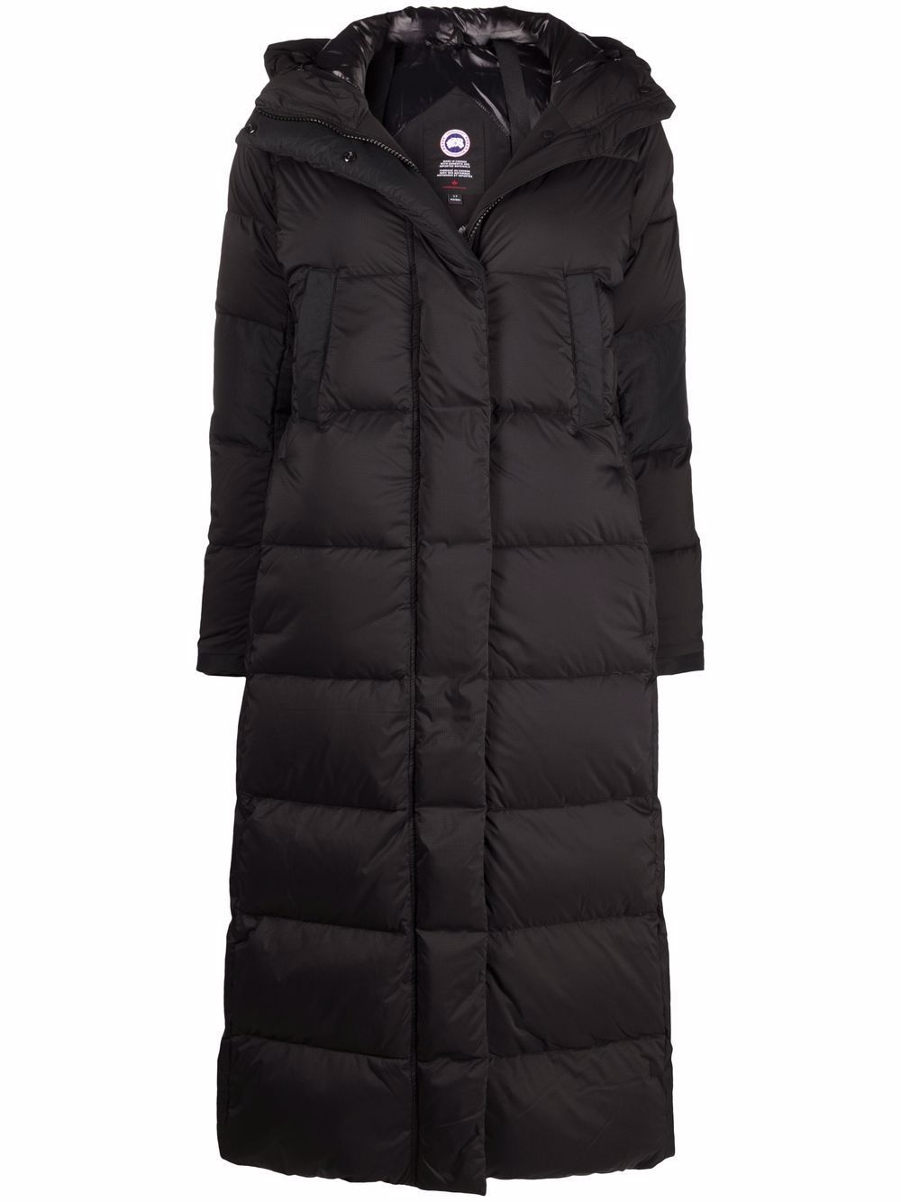 Quilted down jacket 