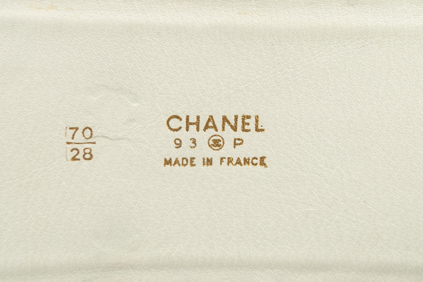 Ceinture Chanel Printemps 1993