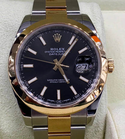 DATEJUST BLACK & GOLD