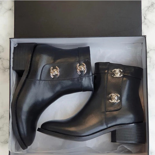 Chanel Ankle Boots