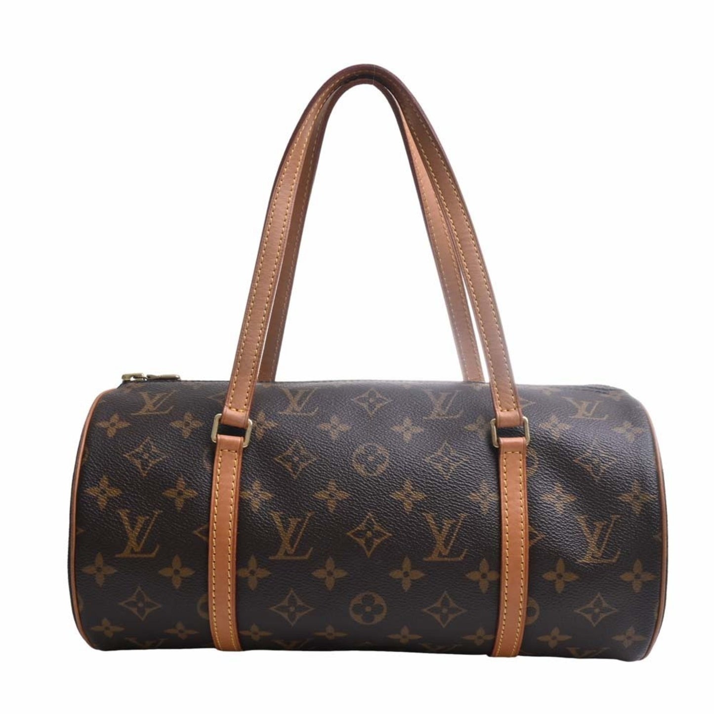 Monogram Papillon 30 Shoulder Bag M51385 Brown Women's