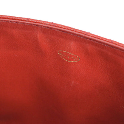 CHANEL 1991-1994 Red Caviar Shoulder Bag