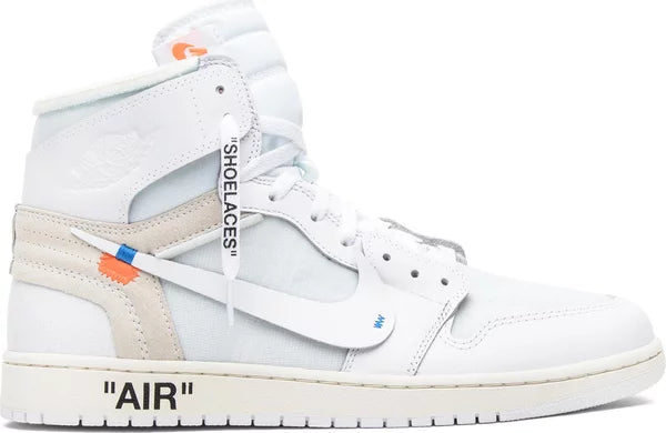 Off-White x Air Jordan 1 Retro High OG 'White' 2018 Sneakers for Men