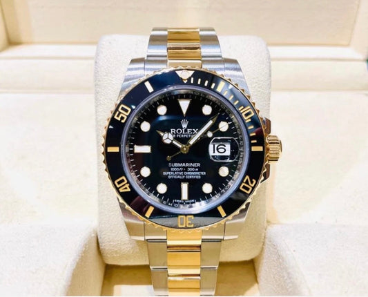 SUBMARINER GOLD & BLACK