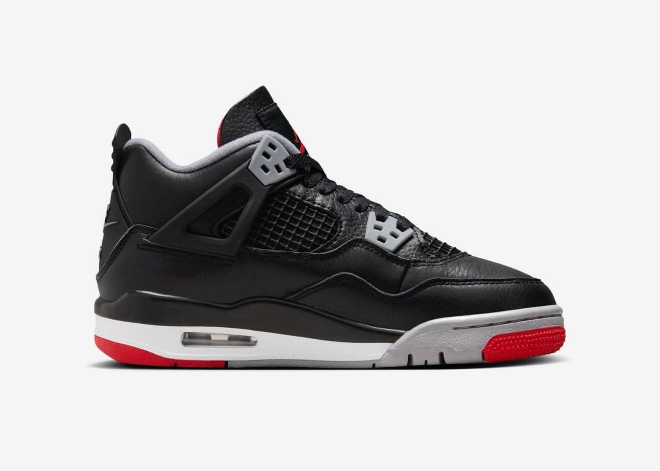 Air Jordan 4 RETRO “BRED REIMAGINED” for Big Kids Grade school (GS)