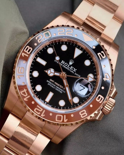 GMT MASTER II "ROOT-BEER" ROSE'