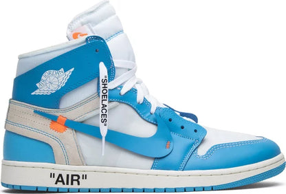 Off-White x Air Jordan 1 Retro High OG 'UNC' (2018) Sneakers for Men