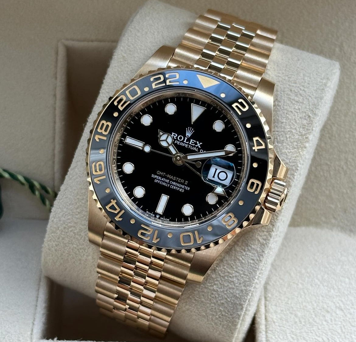 GMT MASTER II JUBILEE BLACK & GOLD 2023