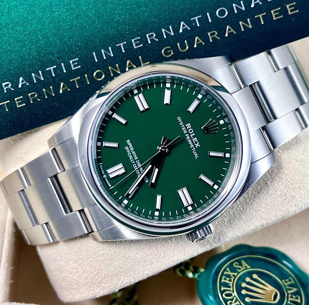 OYSTER PERPETUAL GREEN