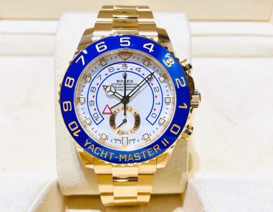 YACHT-MASTER II BLUE & GOLD