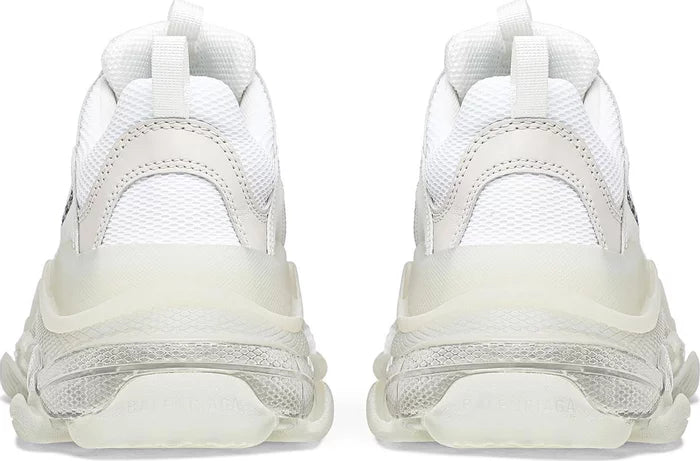 Balenciaga Triple S Clear Sole Triple White Wmns 'White Clear Sole'