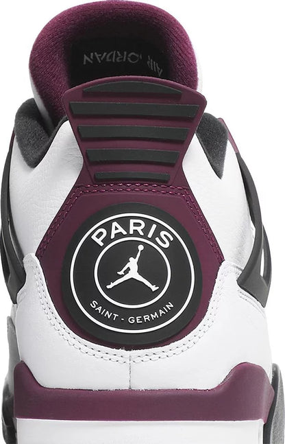 Paris Saint-Germain x Air Jordan 4 Retro 'Bordeaux' Sneakers for Men and Women