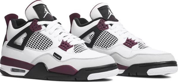 Paris Saint-Germain x Air Jordan 4 Retro 'Bordeaux' Sneakers for Men and Women