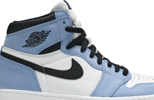 Air Jordan 1 Retro High OG 'University Blue' Sneakers for Men