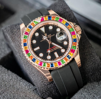 YACHT-MASTER OYSTERFLEX RAINBOW