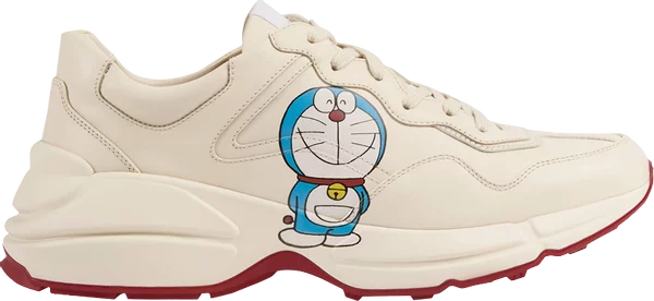 Doraemon x Gucci Rhyton 'Ivory' Sneakers