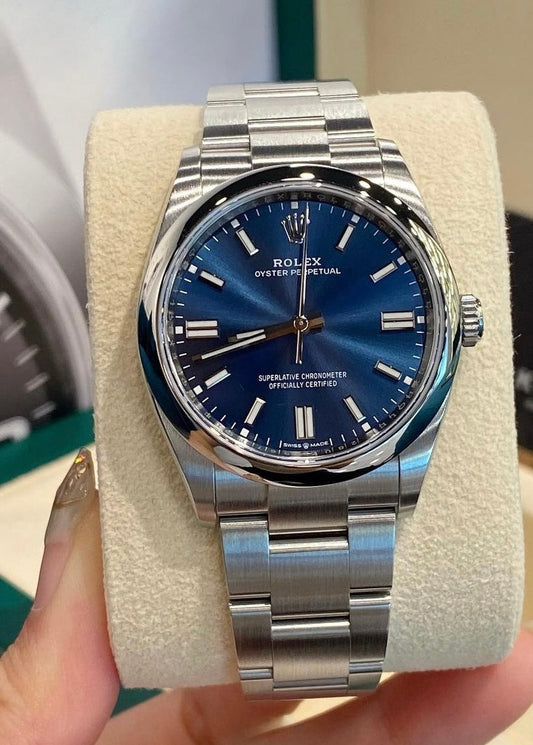 OYSTER PERPETUAL BLUE DIAL