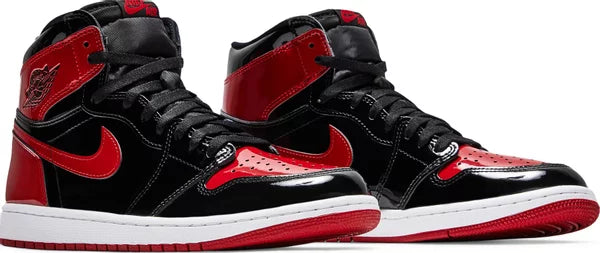 Air Jordan 1 Retro High OG 'Patent Bred' Sneakers for Men