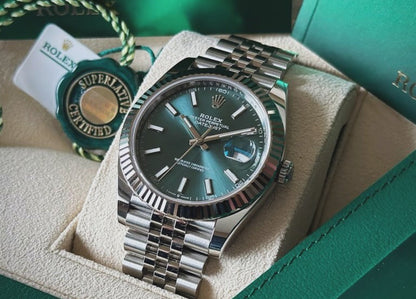 DATEJUST JUBILEE GREEN DIAL