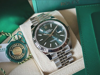 DATEJUST JUBILEE GREEN DIAL