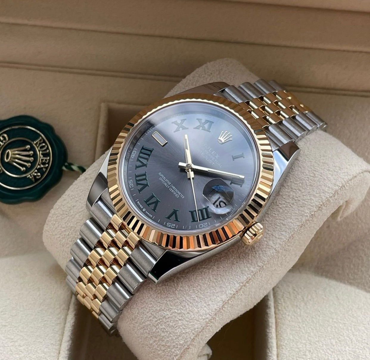 DATEJUST JUBILÈE WIMBLEDON BICOLOR