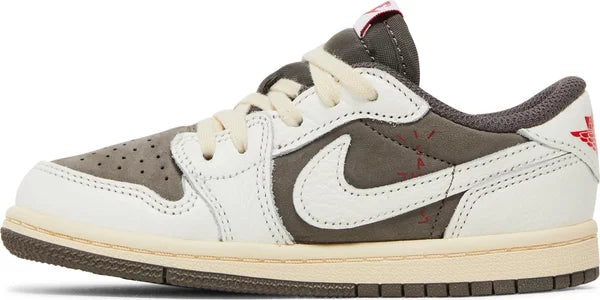 Travis Scott x Air Jordan 1 Low OG 'Reverse Mocha' for Kids