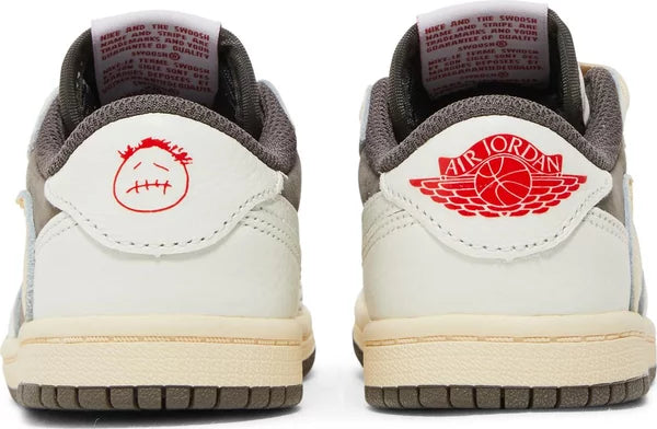 Travis Scott x Air Jordan 1 Low OG 'Reverse Mocha' for Kids