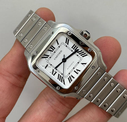 SANTOS WHITE DIAL