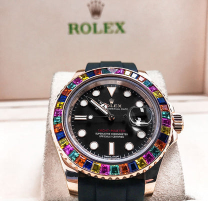 YACHT-MASTER OYSTERFLEX RAINBOW