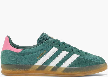 Adidas Gazelle Indoor Collegiate Green Lucid Pink 