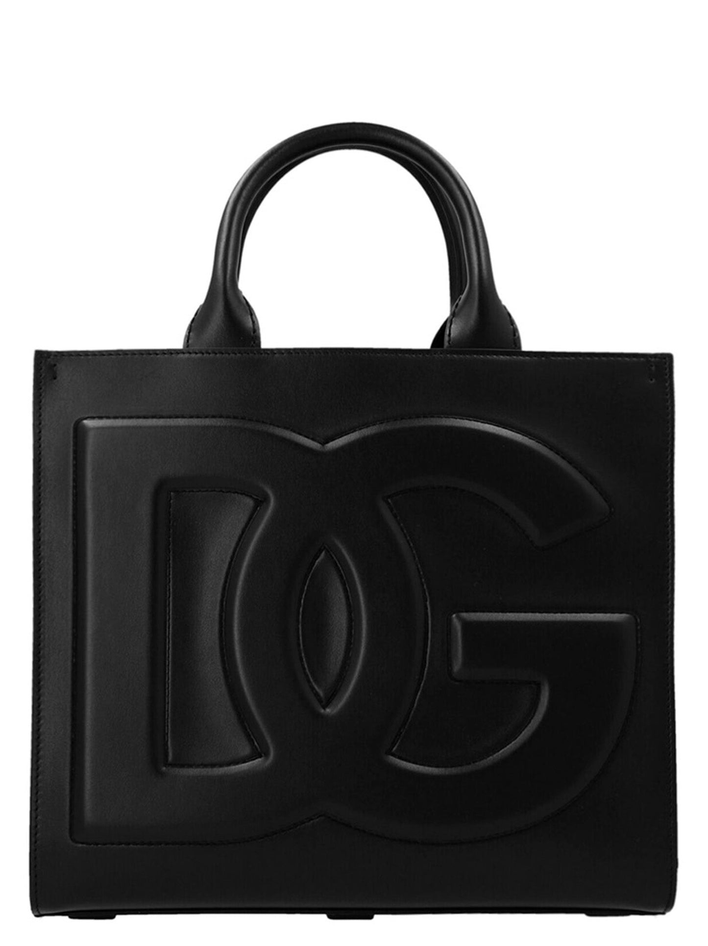 Logo Handbag Handbags Black