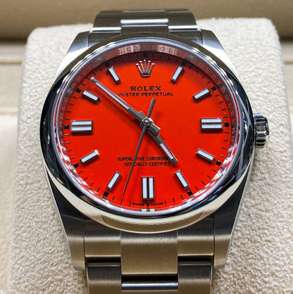 OYSTER PERPETUAL ROUGE