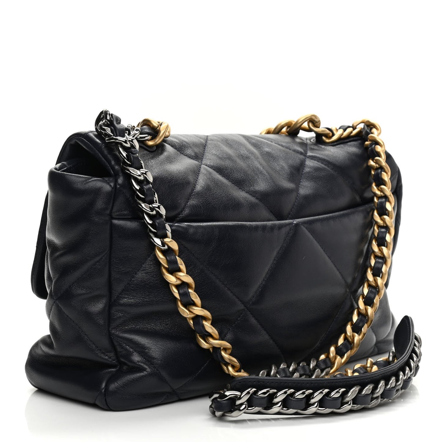 CHANEL 19 MAXI FLAP BAG GOATSKIN