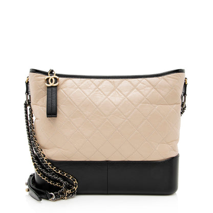 Chanel Aged Calfskin Gabrielle Large Hobo (SHF-19747)