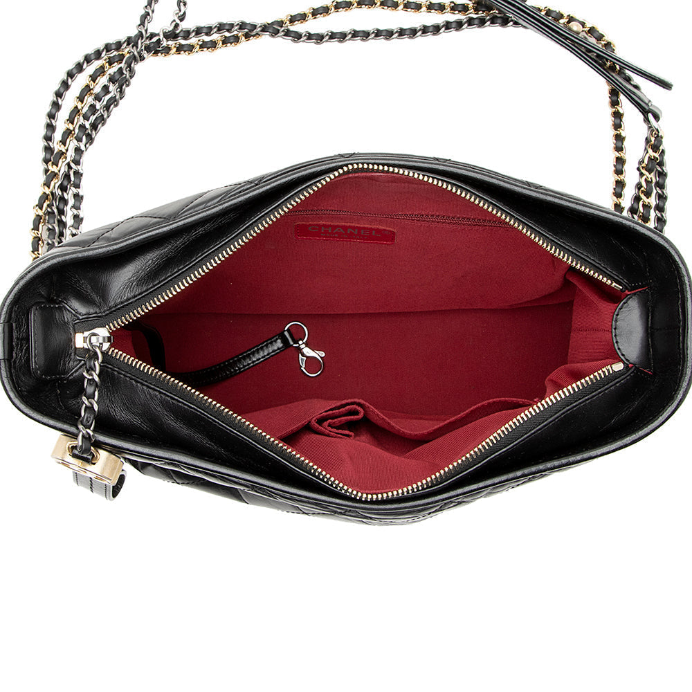 Chanel Aged Calfskin Gabrielle Medium Hobo (SHF-21059)