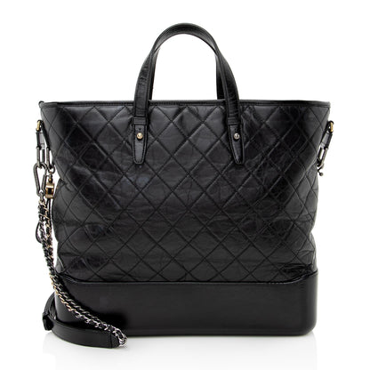 Chanel Aged Calfskin Gabrielle Large Shopping Tote (SHF-22555)