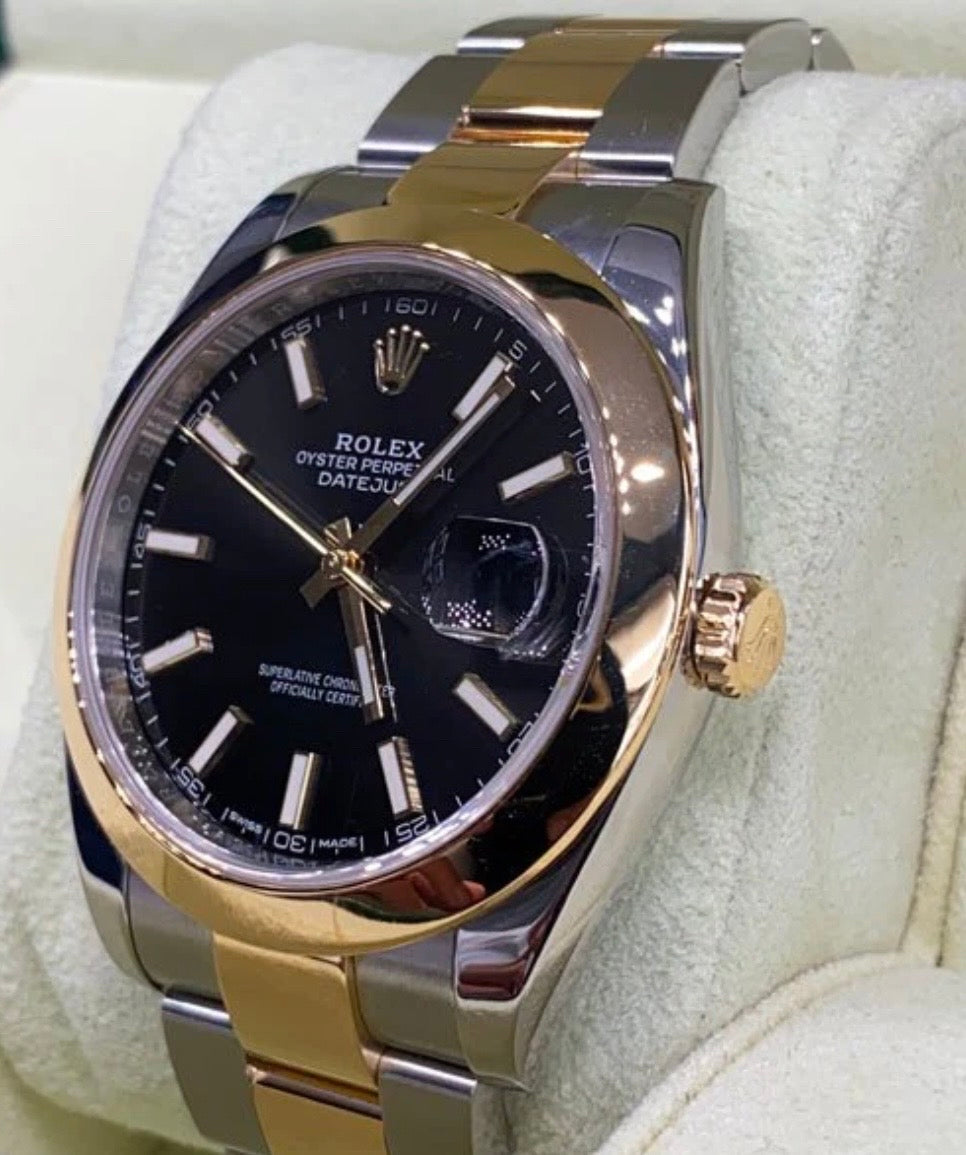 DATEJUST BLACK & GOLD