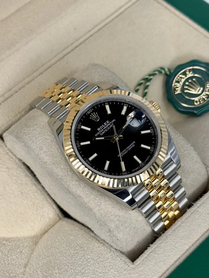 DATEJUST JUBILEE BLACK & GOLD