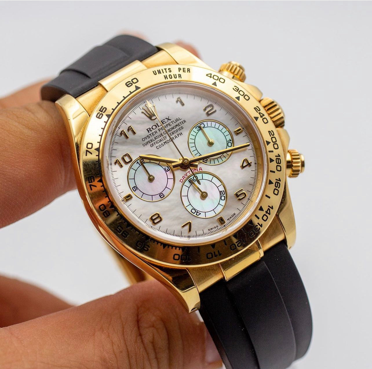 DAYTONA GOLD METEORITE OYSTERFLEX