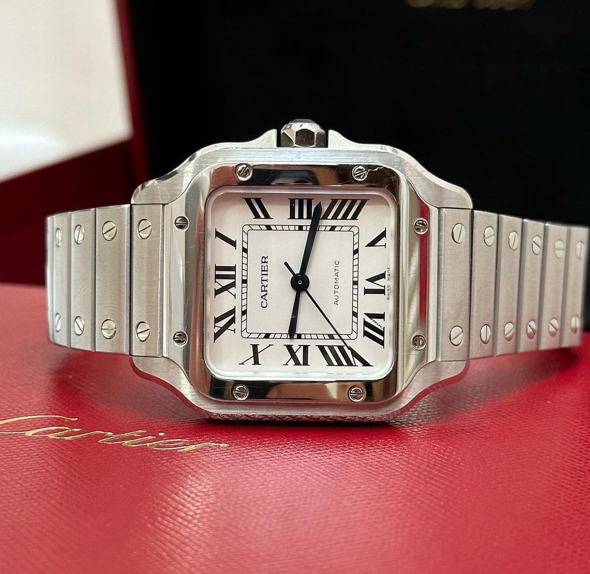 SANTOS WHITE DIAL