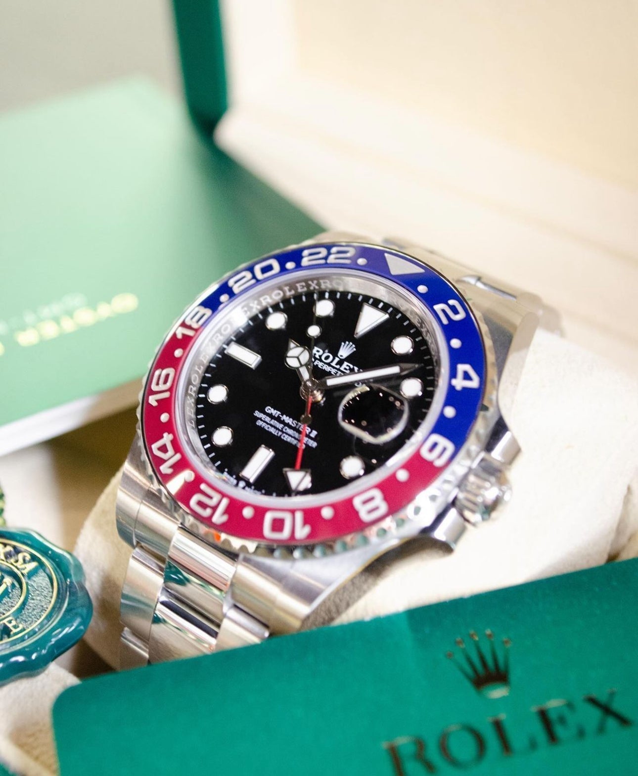 GMT MASTER II PEPSI