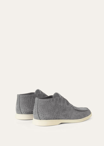 Polacchini Open Walk in Pelle Grigio